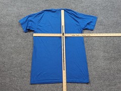 Vintage Rocky Mountains Shirt Mens Medium Blue 80s Short Sleeve Hanes Colorado