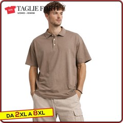 men’s short sleeve cotton polo shirt PLUS SIZES from 2xl to 10xl