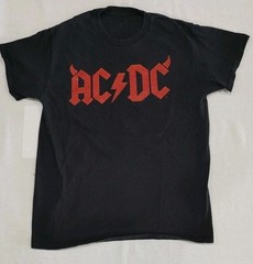AC/DC Graphic Logo Rock Band T Shirt Adult Size Medium