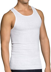 Fruit of the Loom Men’S Tag-Free Tank A-Shirt