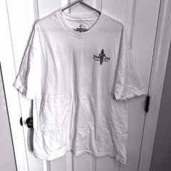 Panama Jack Mens XXL White Surf Shack Graphic T-Shirt Cotton
