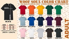 2XL 3XL Gildan 5000 Bella+Canvas 3001 Comfort Colors 1717 Unisex Adult T-shirt