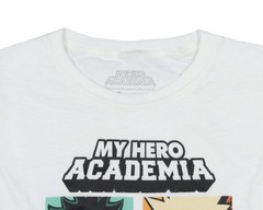 My Hero Academia Girls’ Shirt Plus Ultra! Character Grid T-Shirt Tee Kids