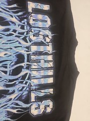 LOST HILLS LOGO FRONT AND MIRROR STYLE LGO BACK BLACK MEN’S LG (OS) FIRE 🔥 🔥