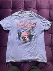 The Black Dahlia x Mishka RARE HYPERCOLOR Purple/Pink color changing Shirt XL