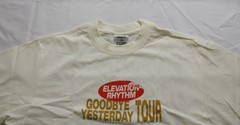 Elevation Church Unisex Adult’s Goodbye Yesterday Tour T-Shirt EH6 Beige Large