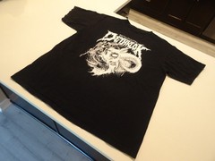 VINTAGE Metalocalypse Dethklok 2012 Tour T Shirt BlK SZ L METAL ROCK Adult Swim