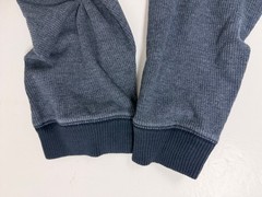 Vintage 90s Ribbed Henley Shirt Men 2XL Minimal Outdoor Casual Midweight Stretch