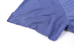 Men Bamboo Fiber T-Shirt Summer Classic V-neck Short Sleeve Casual Seamless Tops