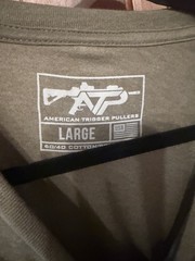 AMERICAN TRIGGER PULLERS ARMY RANGERS MENS LARGE