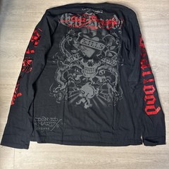 RARE 2009 Christian Audigier Ed Hardy All Over Print Red Foil XXL