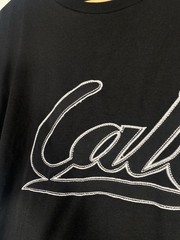 Cali T Shirt Size Large Mens Black Stitched California Streetwear Skater NEW