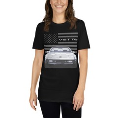 Silver C4 vette Owner Gift Vette Short-Sleeve Unisex T-Shirt
