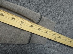 Normal Brand Shirt Mens M Gray Puremeso Long Sleeve Stitch Crew Light Weight Tee