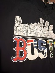 Boston City All Sports Tee Bruins Red Sox Celtics NHL NFL Hockey Shirt XL Mens I