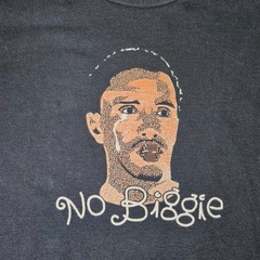 Diddy No Biggie T Shirt Puff Daddy Black Sz Large Unisex Funny Meme