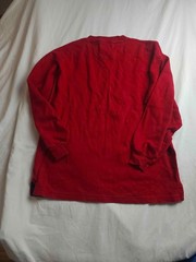Ivy Crew Shirt Mens Large Red Crew Neck Long Sleeve Pullover Casual Outdoor