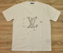 Louis Vuitton Mens Embroidered T-shirt Size US XL
