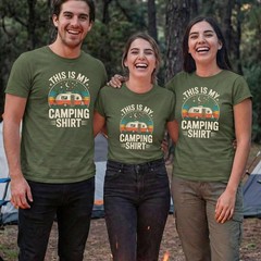 This My Camping Shirt Happy Camper Summer Tee T-Shirt