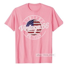 Born in 1965 Birthday 60 Years Old T-Shirt USA Flag 60th Bday Tee Gifts American