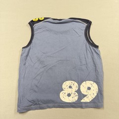 No Boundaries Shirt Mens XL Blue Mustangs Horse Graphic Sleeveless y2k skater