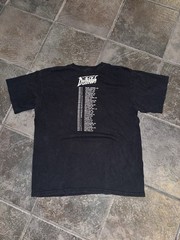Metalocalypse Dethklok Tour 2012 Shirt Black Men’s XL Anvil Brand Rare Dethalbum