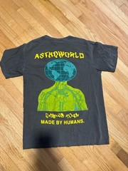 Travis Scott Astroworld Made By Humans Shirt Size M 2017 FESTIVAL TEE