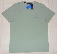 Nautica Men’s Active Stretch Performance T-Shirts Jadefrost L New