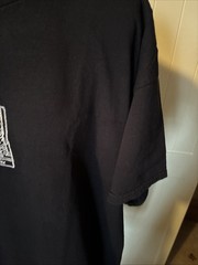 URBAN OUTFITTERS Oversized Men’s T Shirt Size M Washed Black Justice Tarot Logo