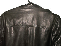 Men’s All Saints REBELL LEATHER SHIRT jacket overshirt L (ref47) £99.99!!!!!