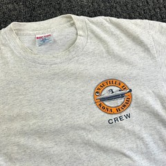 Vintage Nautilus II 2 Kona Hawaii T Shirt XL Single Stitch Sof Tee Made In USA
