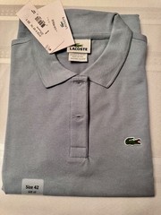 Lacoste Women Short Sleeve Cotton Polo Shirt -Size 10