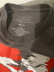 Gray Bioworld Naruto Shippuden Kakashi Team 07 Anime t-shirt Size Medium.