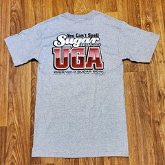 Vintage Georgia Bulldogs Shirt Men Small Gray 2006 Sugar Bowl UGA New Y2K