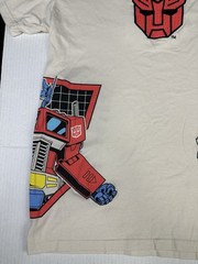 Transformers Hasbro Autobots Decepticon Embroidered Large Graphic Tee SHIRT