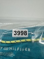 Tommy Hilfiger T-Shirt Men Large Striped Pockets Zipper…#3998