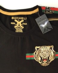 Men’s Bucheli T Shirt,Soft Cotton,Stretch,Italian Style L XL….C3.B