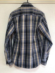 ALTAMONT Check Flannel Shirt Long Sleeve M Size