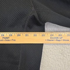 Old Navy Thermal Shirt Mens L Black Crew Neck Long Sleeve Base Layer Warm