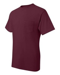 Hanes Beefy-T POCKET T-Shirt NEW 6.1 oz. 100% Cotton 5190 Mens S-3XL Tee