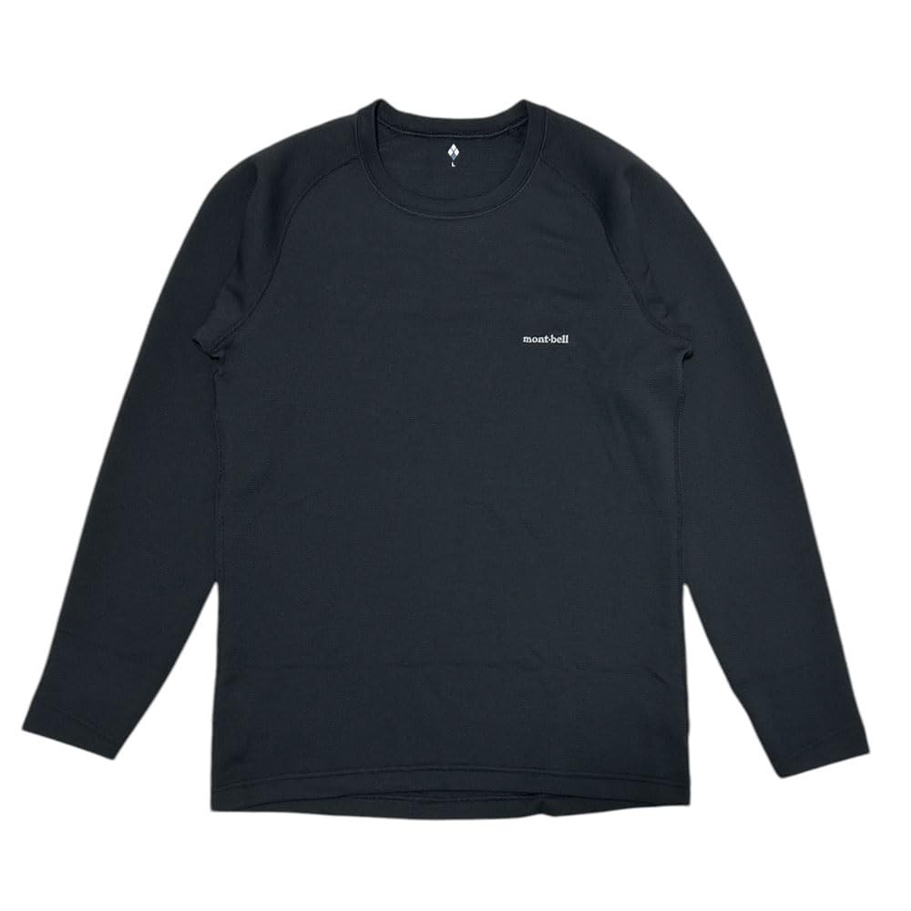 Mont-bell Geoline EXP. Round Neck Shirt Men’s Black #1107712 M
