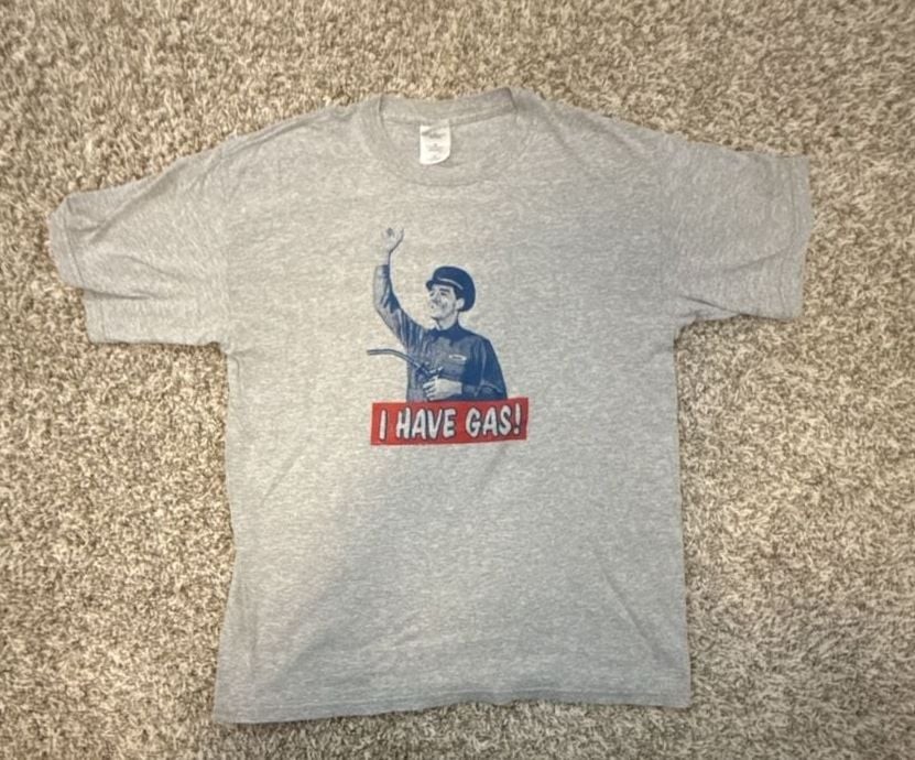 Vintage Y2K I Have Gas Funny Graphic T-Shirt