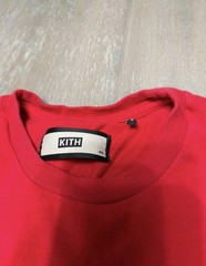 Kith Maritime Nautical Flag Box Logo T-Shirt XS Red Embroidered Logo Streetwear