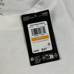 Under Armour Shirt Mens Small White Oversized Heavyweight Cotton Tee 1384037