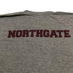 Dixie Chicken Northgate American Apparel Tri-Blend T-shirt XL Heather Gray