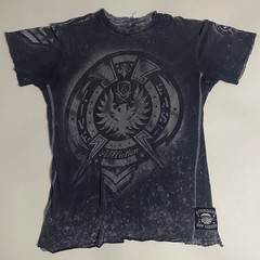 Affliction T Shirt Mens M Live Fast Standard Dry Goods 1973 Y2K Distressed