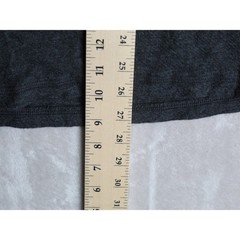 Faherty Henley Shirt Mens Large Gray Cloud Cotton Long Sleeve Casual Minimalist