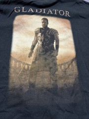 Vintage Y2K Gladiator Promo T Shirt Anvil Tag Maximus Russell Crowe Men’s LG