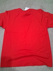 Champion Classic Jersey Script T-Shirt Scarlet Size Large