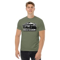OBS Lifted Truck T-Shirt, Obsession Car Enthusiast Design Based on Ford F250